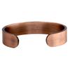 Reevaria - Pure Copper Plain Magnetic Heavyweight Cuff Bracelet for Men, with 8 Magnets 3500 Gauss view 4