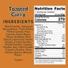 Aahanas Toasted Curry Sprouted Power Bowl - Gluten-Free, Plant-Based Instant Meal with Sprouted Lentils - 18g Protein, 12g Fiber, Vegan, Non-GMO, Kosher - Just Add Hot Water (6 Pack) view 2