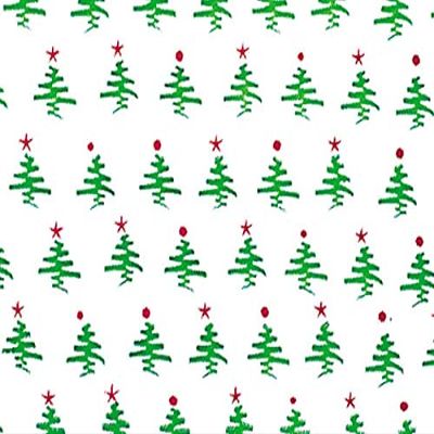 Cello Bags 100 Count - Medium - Holiday Tree