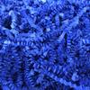 Black Cat Avenue 1/2 LB Royal Blue Crinkle Cut Paper Shred Filler for Gift Wrap and Basket Filler view 1