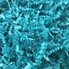 Black Cat Avenue 1/2 LB Teal Crinkle Cut Paper Shred Filler for Gift Wrap and Basket Filler view 1