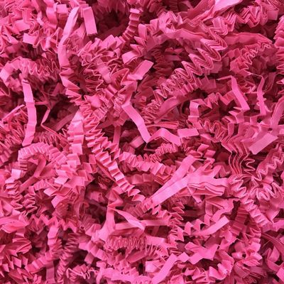Black Cat Avenue 1/2 LB Pink Crinkle Cut Paper Shred Filler for Gift Wrap and Basket Filler