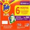 Tide Pods Liquid Laundry Detergent Pacs, Spring Meadow, 42 Count (Pack of 4) view 1