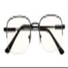 CessBlu Bendable Memory Titanium,Blue Light Blocking,Half-Rim Computer Reading Glasses(Black) +2.5 view 1