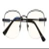CessBlu Bendable Memory Titanium,Blue Light Blocking,Half-Rim Computer Reading Glasses(Gunmetal) +2.25 view 1