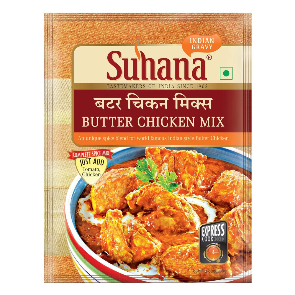 Suhana Butter Chicken Spice Mix 50g Pack of 9