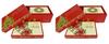 ALEF Set of 6 Elegant Decorative Holiday Themed Nesting Gift Boxes -3 Boxes- Nesting Boxes Beautifully Themed and Decorated! view 1