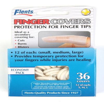 Flents F414-436 First Aid Finger Cots, 36 Count