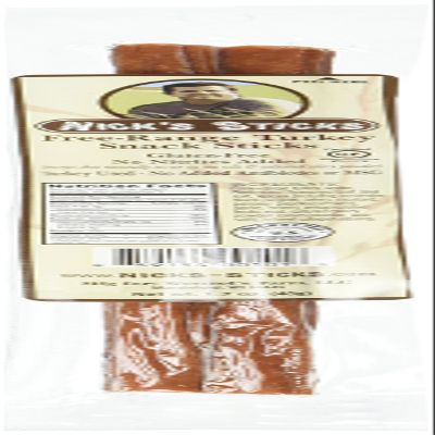 NICK'S STICKS Free Range Turkey Snack Sticks, 25 Count, Pack of 1