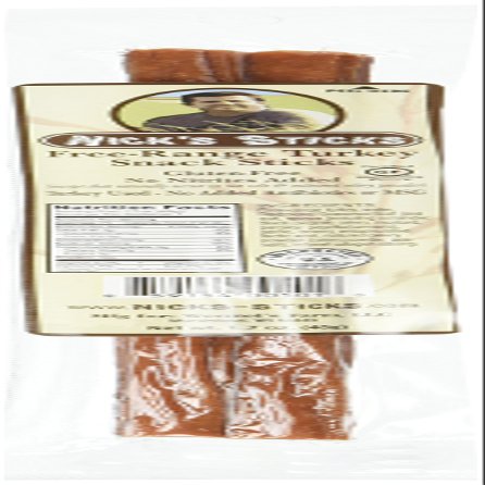 NICK'S STICKS Free Range Turkey Snack Sticks, 25 Count, Pack of 1