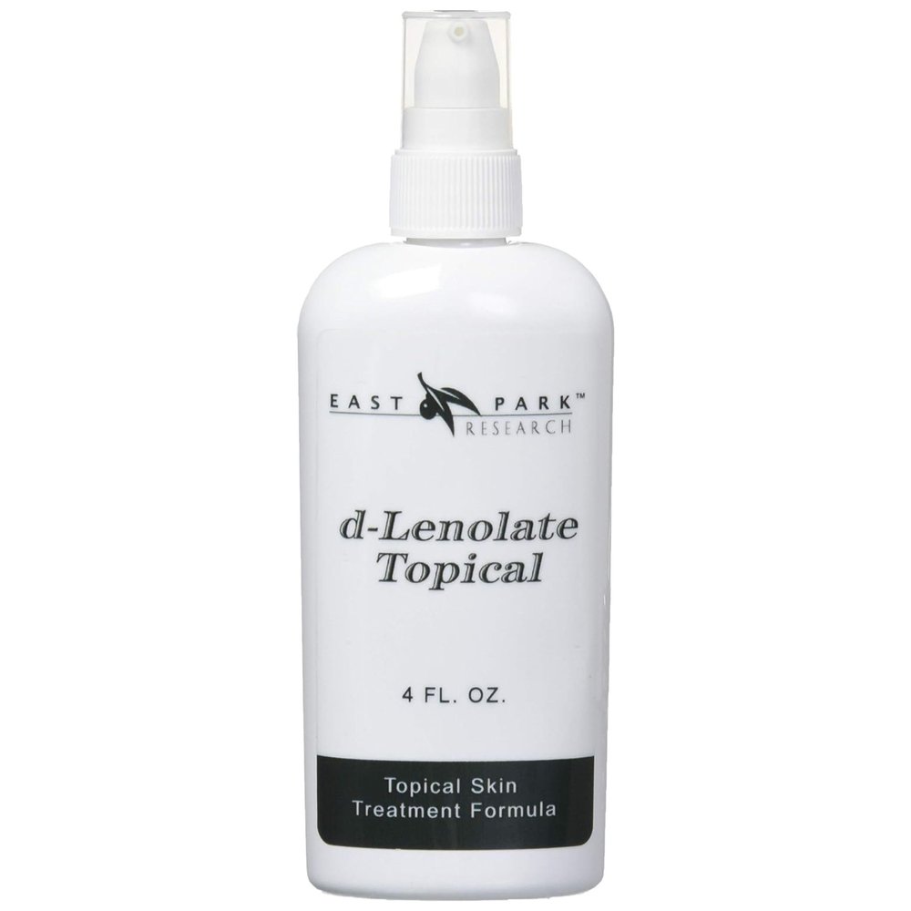 East Park Research - d-lenolate Olive Leaf Topical - All Natural Eczema Skin Formula Relieves Psoriasis, Rosacea, Dermatitis, and Rashes (4 oz)