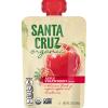 Santa Cruz Organic Apple Strawberry Sauce Pouch, 3.2 Ounce -4 Count (Pack of 6) view 4