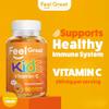 Kids Vitamin C Gummies Chewable for Immune Defense | Plant-Based, Gluten Free | Vegan | 250 mg per Serving | 90 Gummies | Vitamins for Kids by Feel Great Vitamin Co. view 2