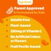 Kids Vitamin C Gummies Chewable for Immune Defense | Plant-Based, Gluten Free | Vegan | 250 mg per Serving | 90 Gummies | Vitamins for Kids by Feel Great Vitamin Co. view 4
