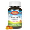 Carlson - Vitamin D3 Gummies, 1000 IU (25 mcg), Bone Health, Immune Support & Calcium Absorption, Natural Fruit Flavors, 60 Vegetarian Gummies view 1