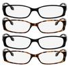 TruVision Readers Reading Glasses - 9503H - 2Black-2Tortoise-2.00 view 2