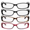TruVision Readers Reading Glasses - 9503H -2Black-Tortoise-Red-1.00 view 2