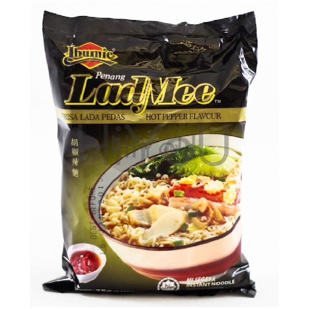 Ibumie Mee Instant Noodles 75g (Penang LadMee, 40 Packs)