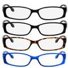 TruVision Readers Reading Glasses - 9503H -2Black-Tortoise-Blue-1.50 view 2