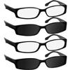 TruVision Readers Reading Glasses - 9503H -2Black-2 Blk Sun-3.50 view 1