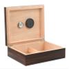 Prestige Import Group - The Vizcaya Authentic Exotic Ebony Wood Cigar Humidor - Capacity: 25-40 - Color: Ebony view 3
