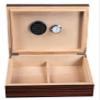 Prestige Import Group - The Vizcaya Authentic Exotic Ebony Wood Cigar Humidor - Capacity: 25-40 - Color: Ebony view 4