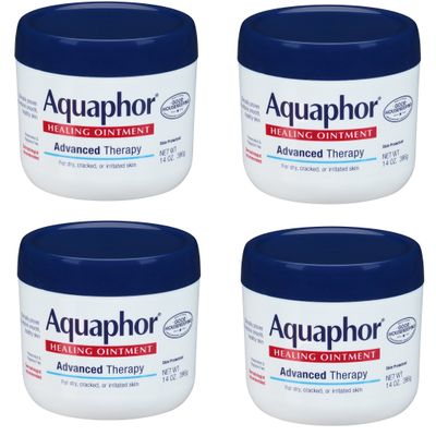 Aquaphor Advanced Therapy Healing Ointment Skin Protectant, 14 Ounce (Pack of 4)