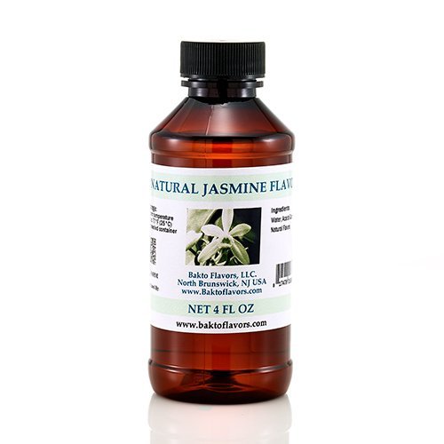 Bakto Flavors Natural Jasmine Flavor Emulsion, 4 Fluid Ounces