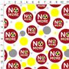 No More Nuclear Nuke Clean Energy Power Gift Wrap Wrapping Paper Roll view 2