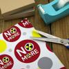 No More Nuclear Nuke Clean Energy Power Gift Wrap Wrapping Paper Roll view 3