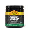 Country Life Activated Coconut Charcoal Powder 500mg  Natural Activated Charcoal for Digestive Health, Gas & Bloating Relief, DIY Uses - Non-GMO, Gluten-Free, Vegan, 5oz Powder view 1
