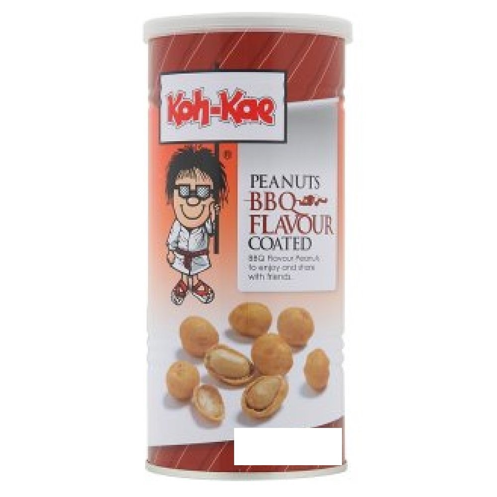 Koh Kae Coated Peanuts 180g NO CAN (BBQ, 4 Packs)