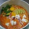 Mama Instant Noodle Creamy Soup Tom Yum Flavor 60 g x 6 cups.by Bangkok premium. view 2