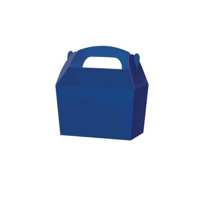 10 x DARK BLUE Party TREAT Boxes - Loot Food Gift Snack Box