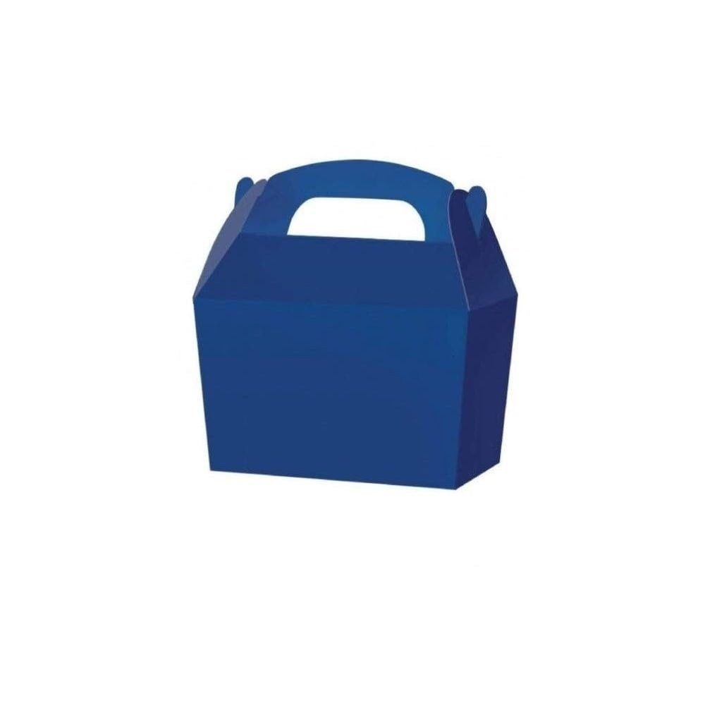 10 x DARK BLUE Party TREAT Boxes - Loot Food Gift Snack Box