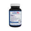 Nutrasal LiverFlo Liver Support PPC Polyenylphosphatidylecholine S-adesnosylmethionine Glycyrrhetinic Acid Silymarin Supplement Vegetarian Capsules view 1