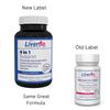 Nutrasal LiverFlo Liver Support PPC Polyenylphosphatidylecholine S-adesnosylmethionine Glycyrrhetinic Acid Silymarin Supplement Vegetarian Capsules view 4