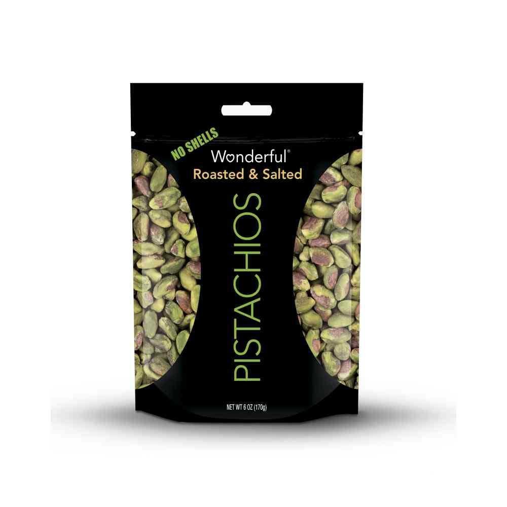 Wonderful Pistachios Wonderful Shelled Roasted and Salted Pistachio, 6Ounce -- 6 per case.