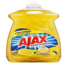 Ajax Super Degreaser Dish Liquid Lemon 52oz Pack (2)2