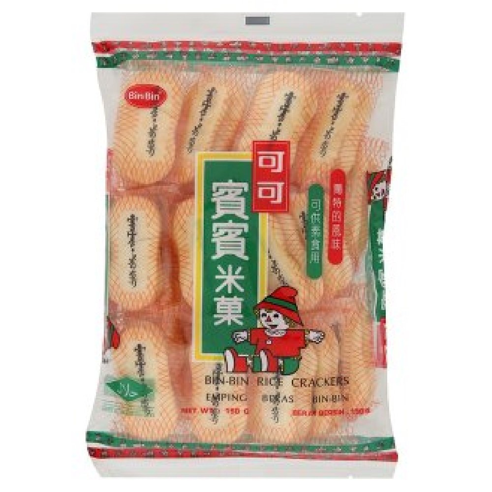 Bin Bin Rice Crackers 150g (24 Packs)