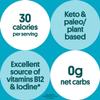 Gimme Seaweed Organic Premium Roasted Seaweed Snacks, Sea Salt, 20 Count, Keto, Vegan, Gluten-Free, Great Source of Omega3s and Iodine, Healthy On-The-Go Snack for Kids and Adults view 3
