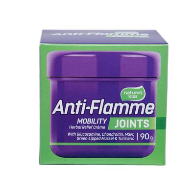 Nature's Kiss - Anti-Flamme Joints - Herbal Cream for Joints - 3oz Tub (90g)