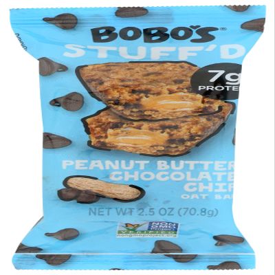 Bobo's Oat Bars, Chocolate Chip Peanut Butter Filled, 2.5 Ounce