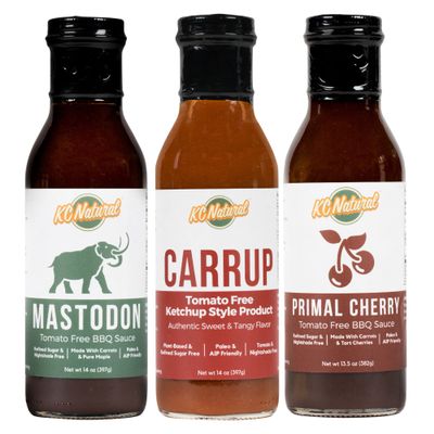 KC Natural - BBQ and No Tomato Ketchup Bundle - Paleo And AIP Friendly - Nightshade Free