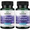 Swanson Lithium Orotate Antioxidant Mood Emotional Wellness Behavior Memory Support Supplement 5 mg 60 Veggie Capsules (Elemental Lithium) 2 Pack view 1