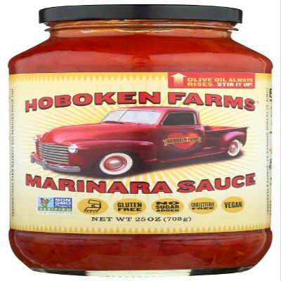 Hoboken Farms Marinara Sauce, 25 OZ
