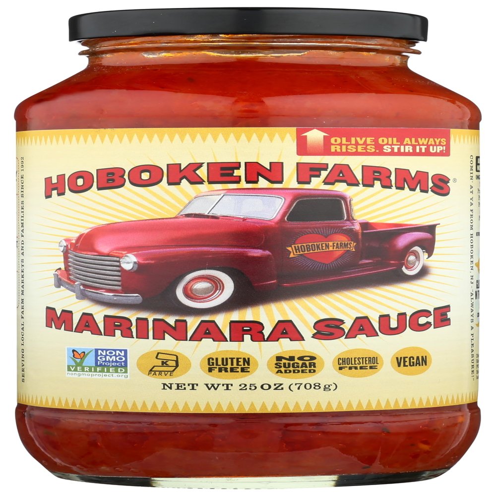 Hoboken Farms Marinara Sauce, 25 OZ