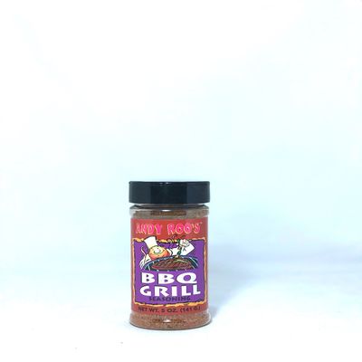Andy Roo's BBQ Grill Seasoning and Dry Rub, 5 Ounce