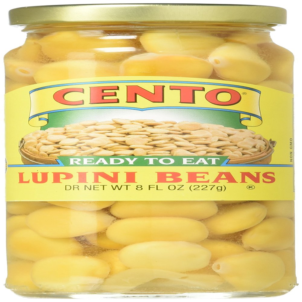 Cento Bean Lupini, 8 Ounce (Pack of 12)