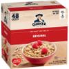 Quaker Instant Oatmeal, Original, Individual Packets, 0.98 Ounce , 48 Count (Pack of 1 ) view 1